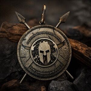 Spartan Race Honor Series 2022 Medal The Unbreakable Large Finisher Collectible